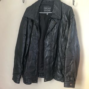 Leather jacket
